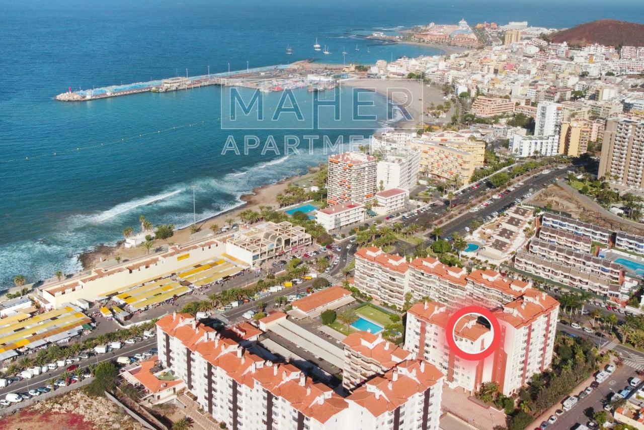 Spectacular Sea View Penthouse Los Cristianos (Tenerife) Exterior foto